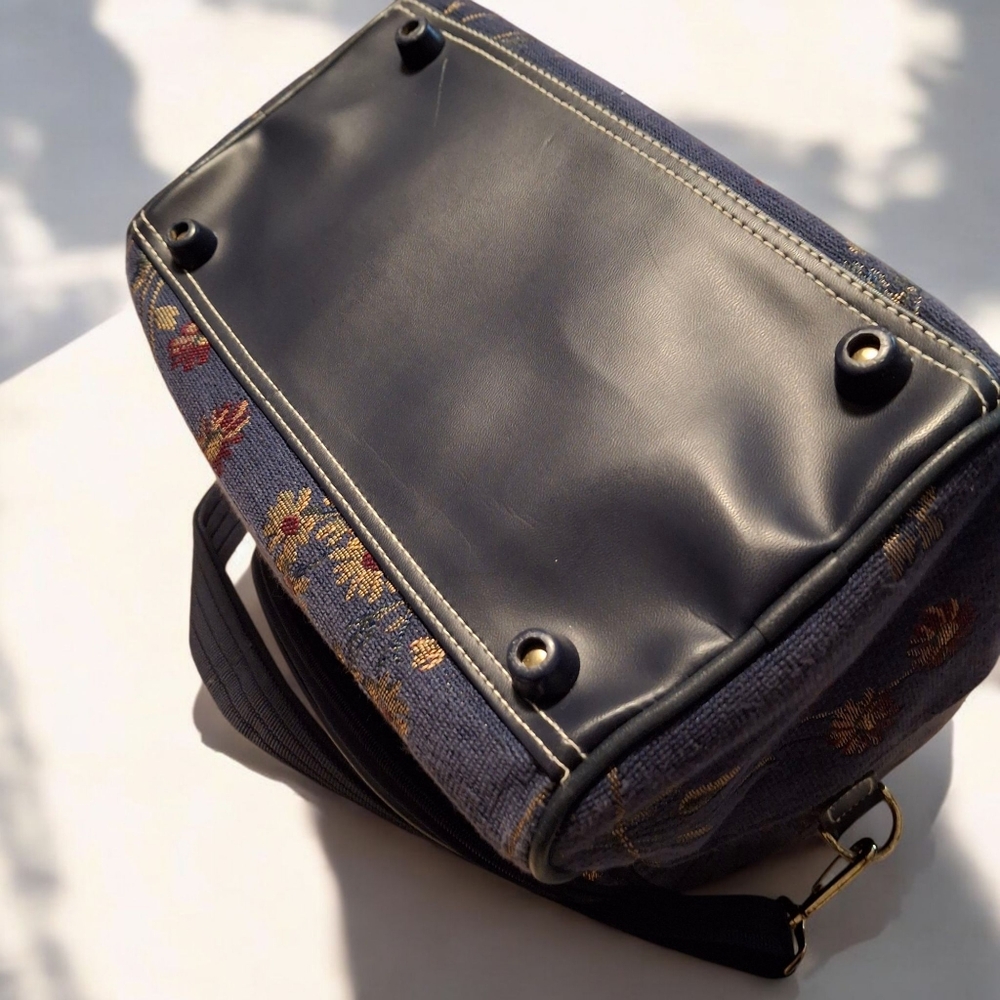 Vintage Diane Von Furstenberg Weekender, Carry On Train Case Shoulder Bag - Picture 6 of 13